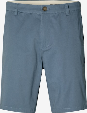 SELECTED HOMME Chino 'Bill' in Blauw: voorkant