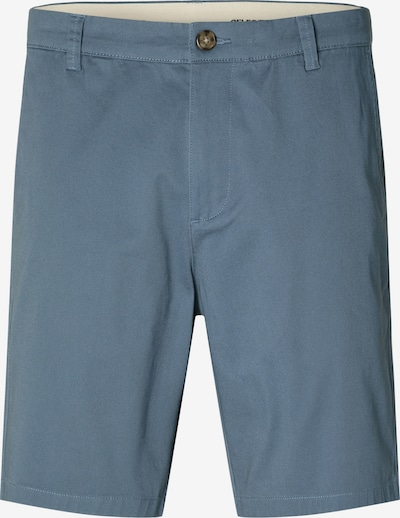 SELECTED HOMME Chino hlače 'Bill' | golobje modra barva, Prikaz izdelka