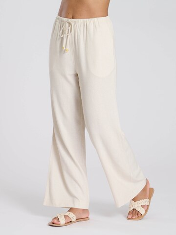 South Beach Regular Broek in Beige: voorkant