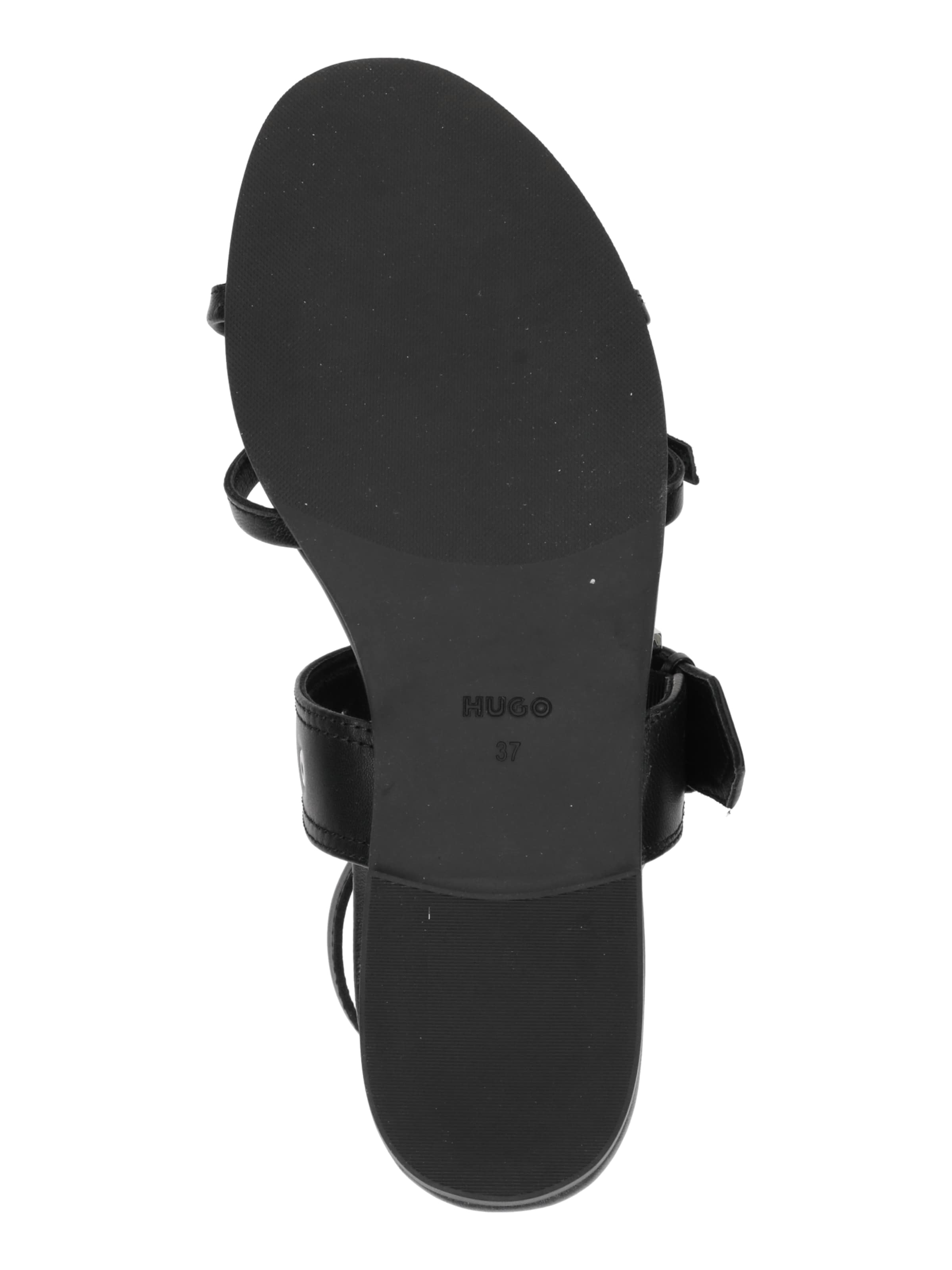 HUGO Σανδάλι με λουράκια 'Tayna' σε μαύρο