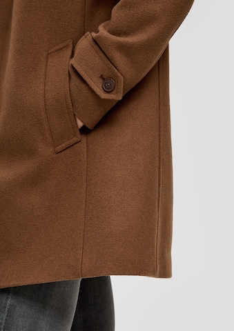 s.Oliver Between-seasons coat in Brown