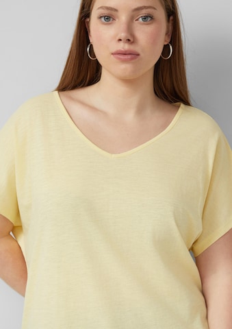 QS T-Shirt in Gelb