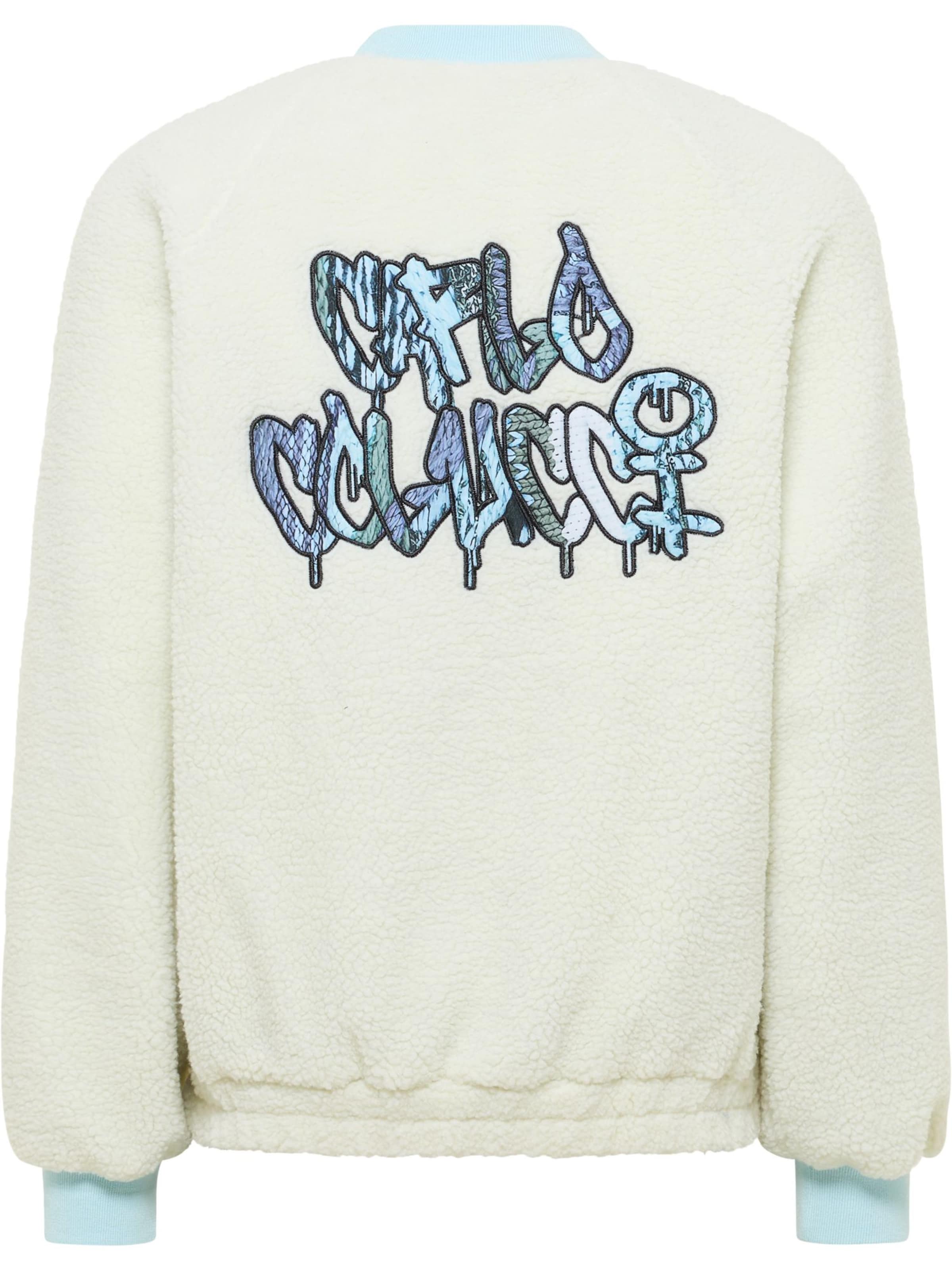 Veste en polaire 'Espositello' Carlo Colucci en blanc