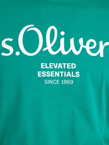 s.Oliver T-Shirt in Grün