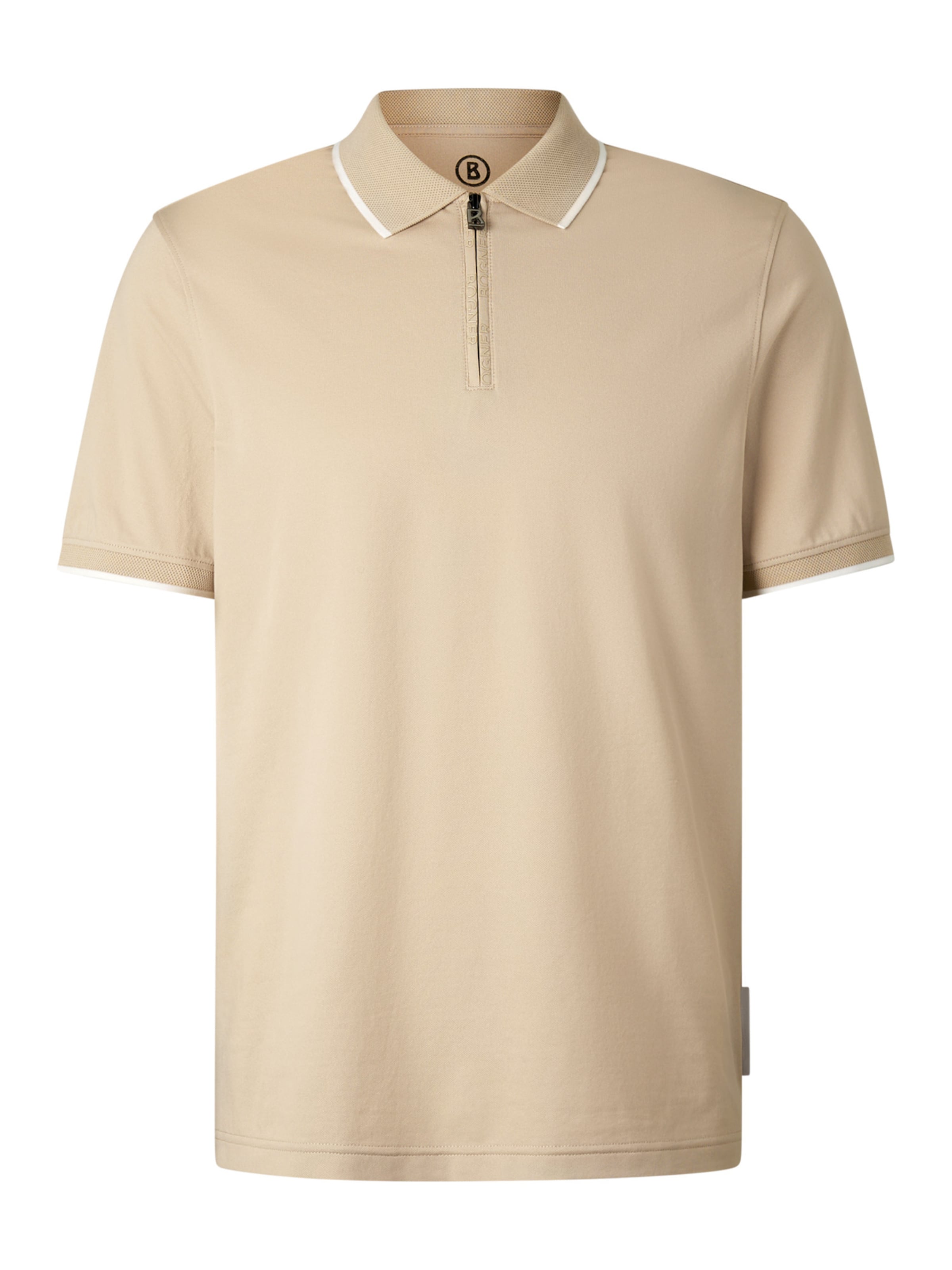 BOGNER Poloshirt 'Timo' in Beige: Vorderseite