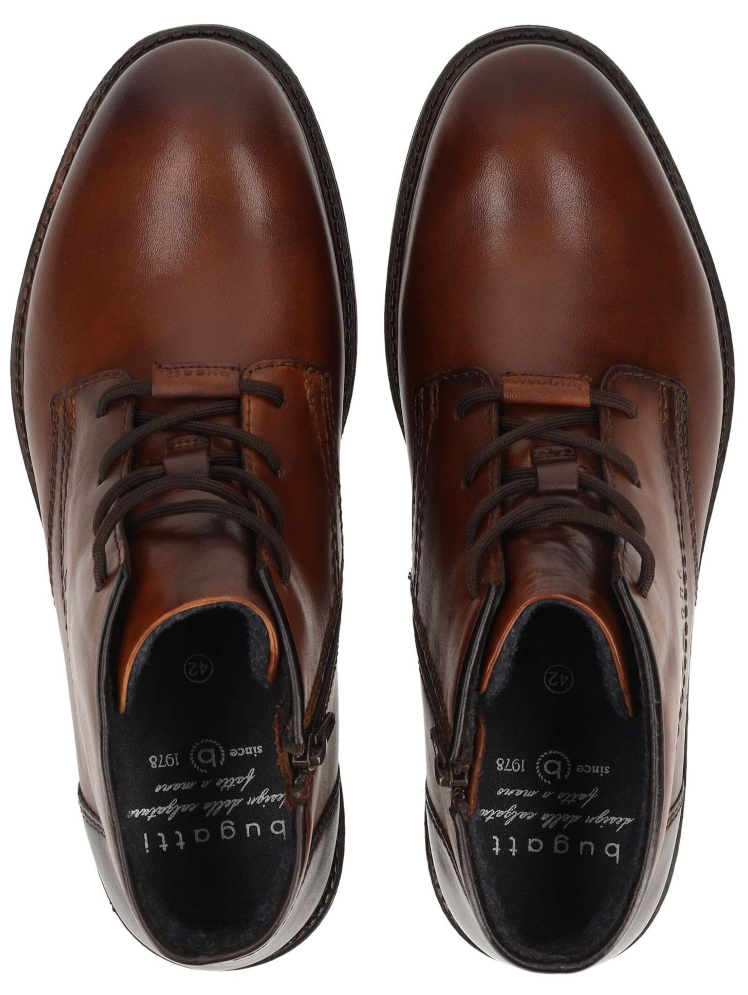 bugatti Veterboots in Bruin