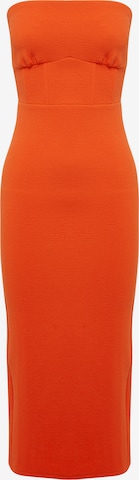 BWLDR - Vestido 'BARDWELL' em laranja: frente