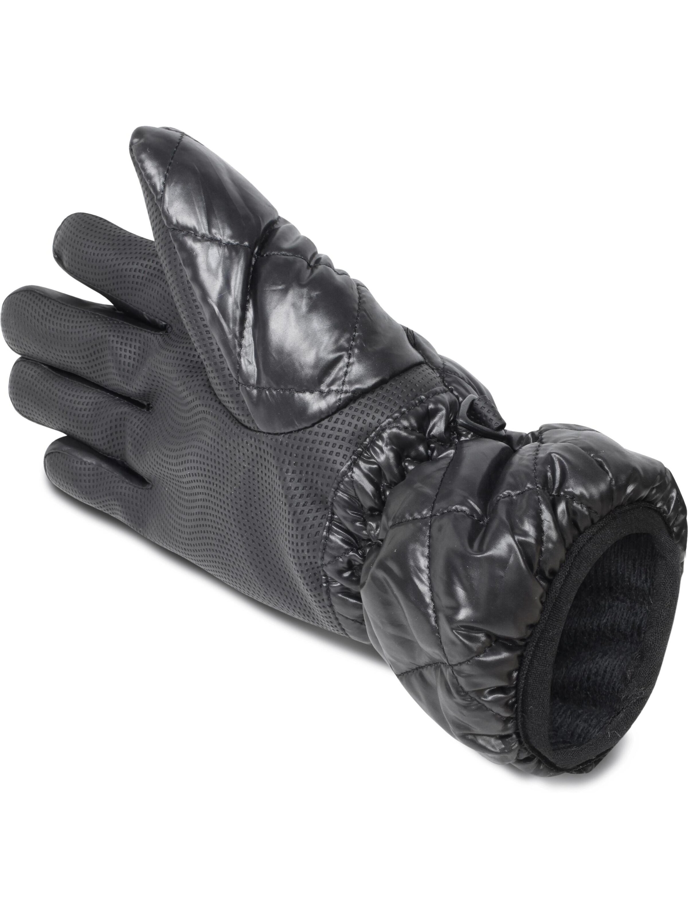 normani Vingerhandschoenen 'Cocoon' in Zwart