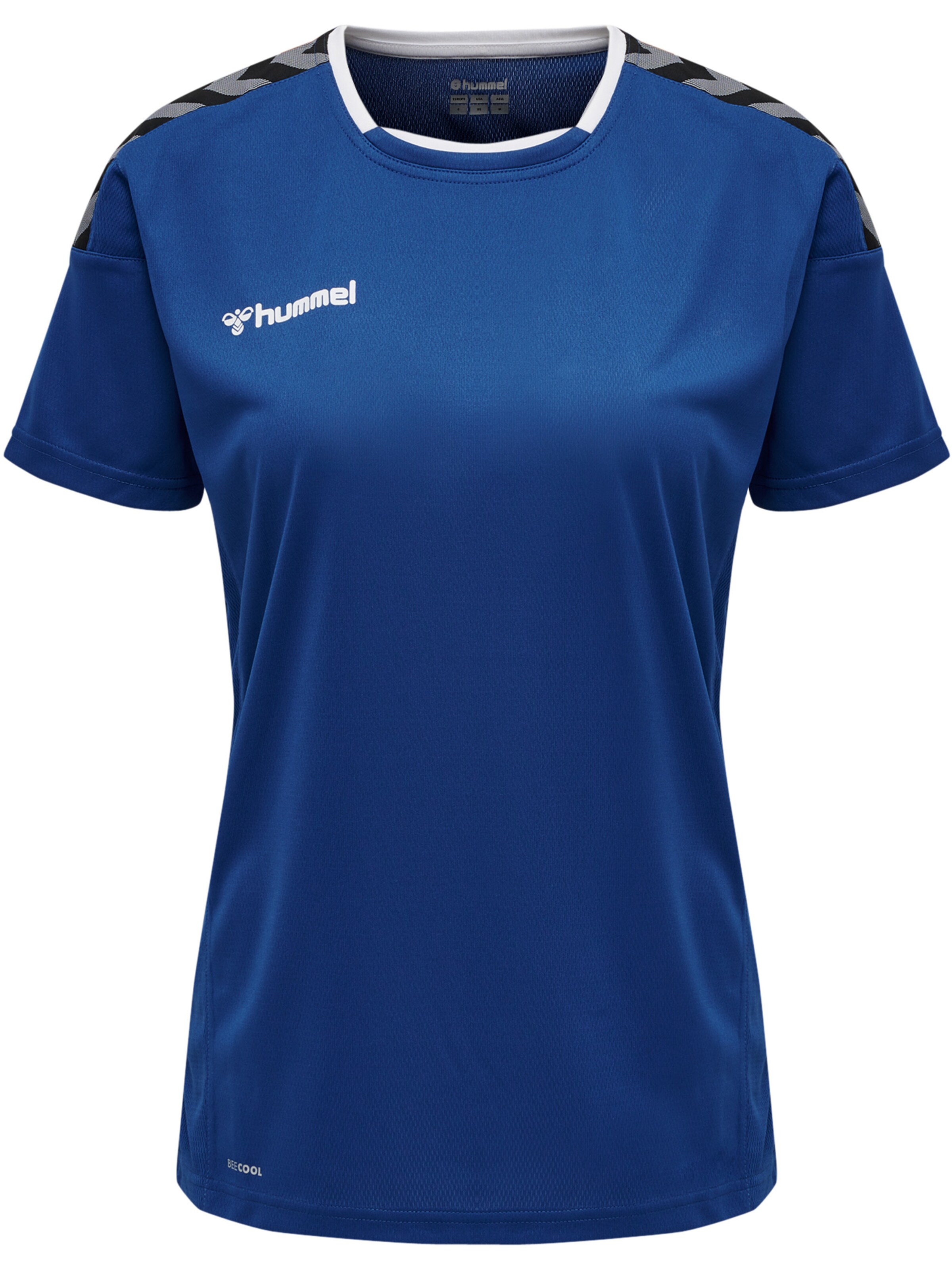 Hummel Trikot in Blau: Vorderseite