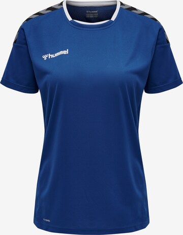 Hummel Functioneel shirt in Blauw: voorkant