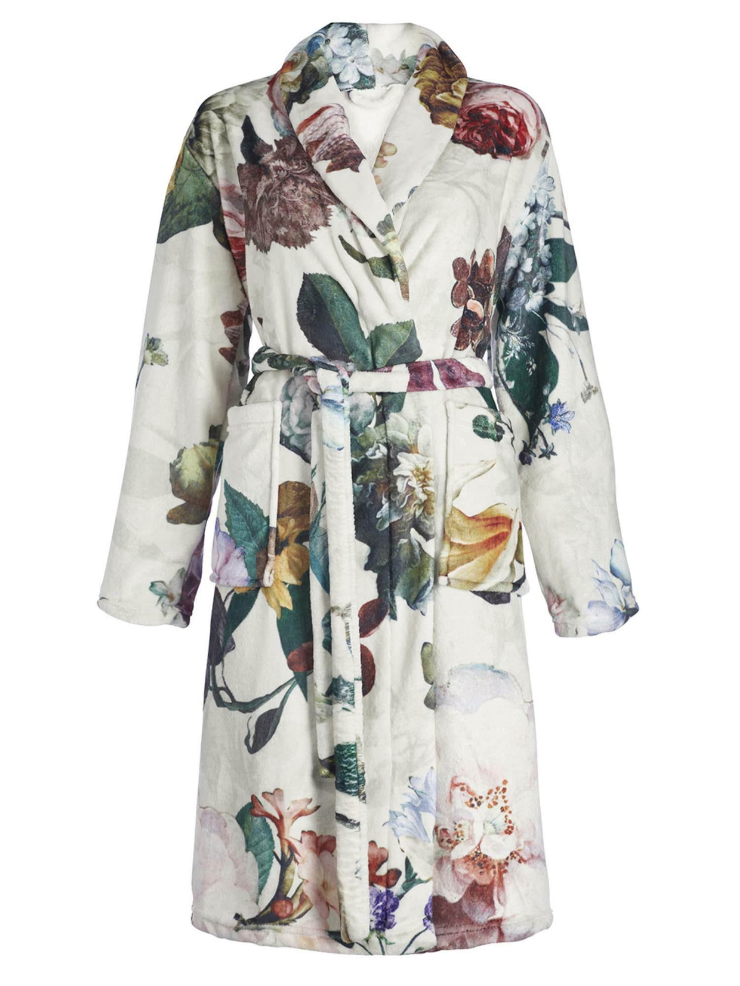 ESSENZA Bademantel 'Fleur' in Beige: Vorderseite