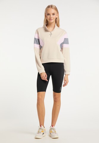 myMo ATHLSR Athletic Sweatshirt in Beige