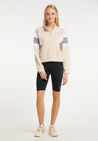 myMo ATHLSR Sports sweatshirt in Beige