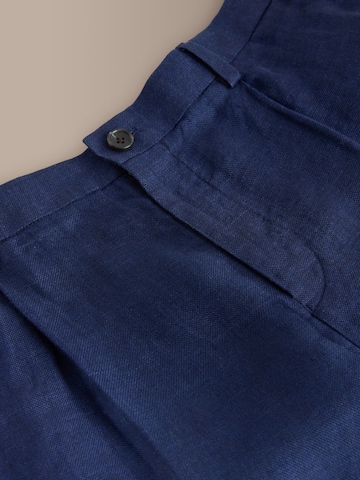 Next Regular Pleat-front trousers in Blue