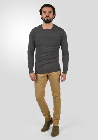 INDICODE JEANS Strickpullover Ernesto in Grau