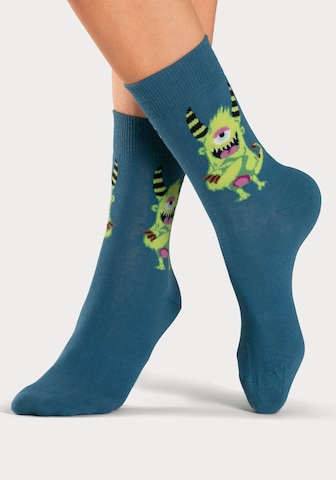 H.I.S Socks in Blue