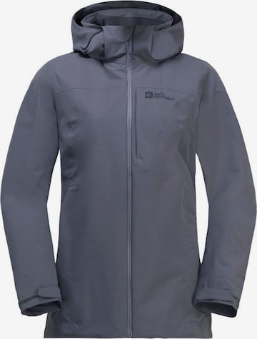 JACK WOLFSKIN Winter Jacket 'FERNBLICK' in Blue: front