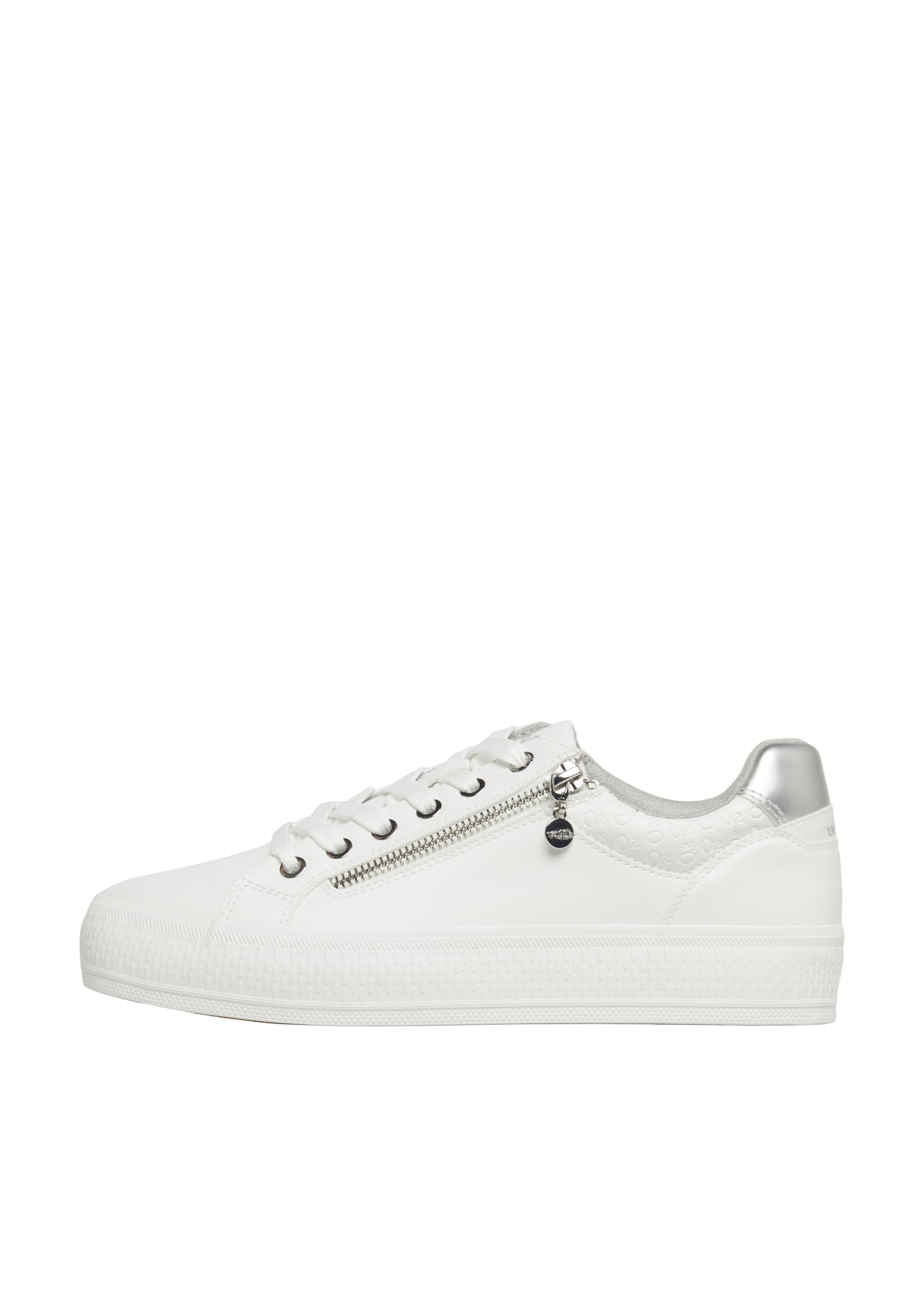 s.Oliver Sneakers laag in Wit: voorkant