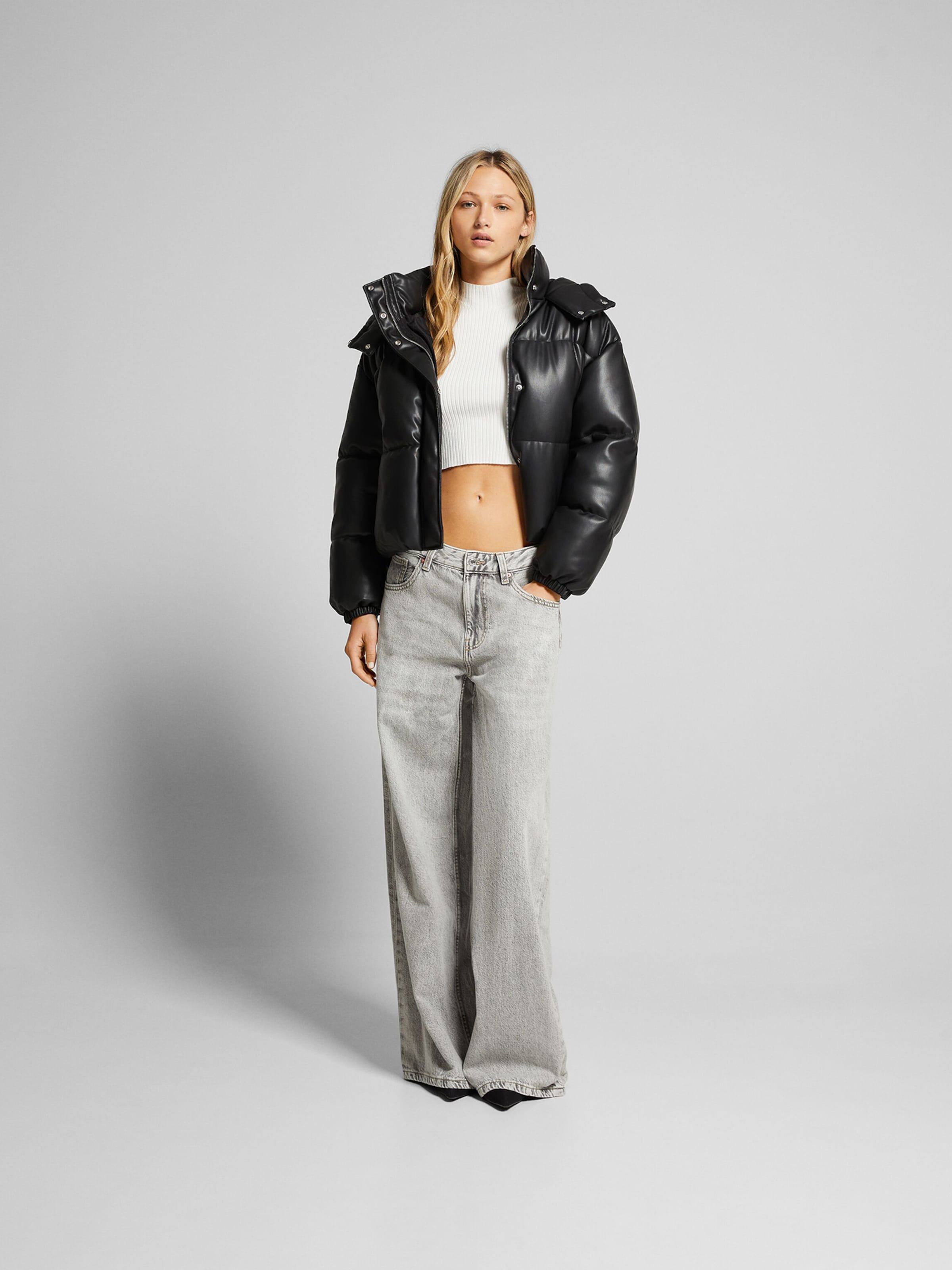 Cropped jacke outlet bershka