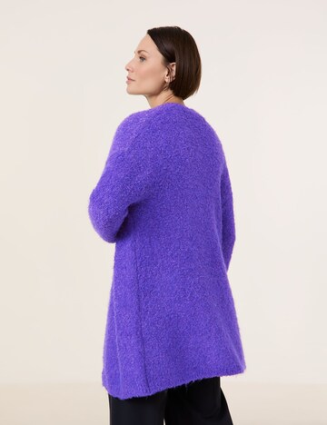 TAIFUN Strickjacke in Lila