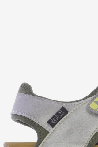 JACK WOLFSKIN Sandalen 37 in Grau