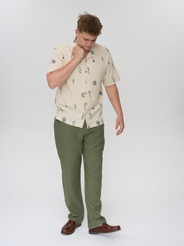 Dxnmxrk Loosefit Broek 'DXGaston' in Groen