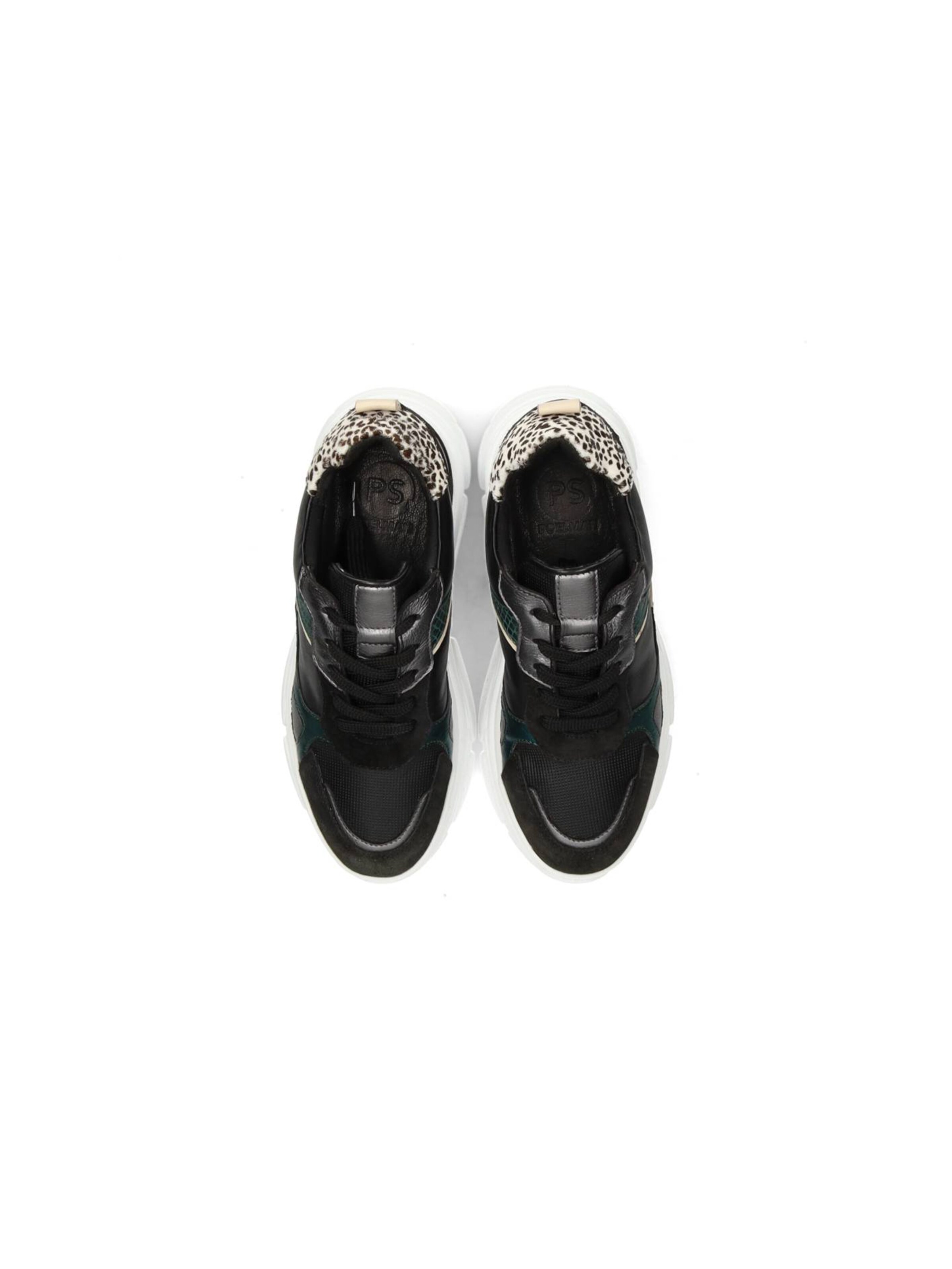 PS Poelman Sneakers 'Jana' in Black