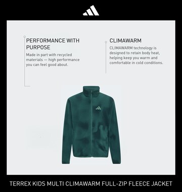 ADIDAS TERREX Функциональная флисовая куртка 'MT' в Зеленый