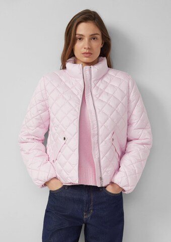 Veste mi-saison s.Oliver en rose : devant
