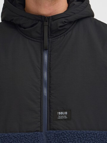 !Solid - Casaco de velo 'Mark' em azul