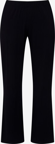 Ulla Popken Regular Pants in Black: front