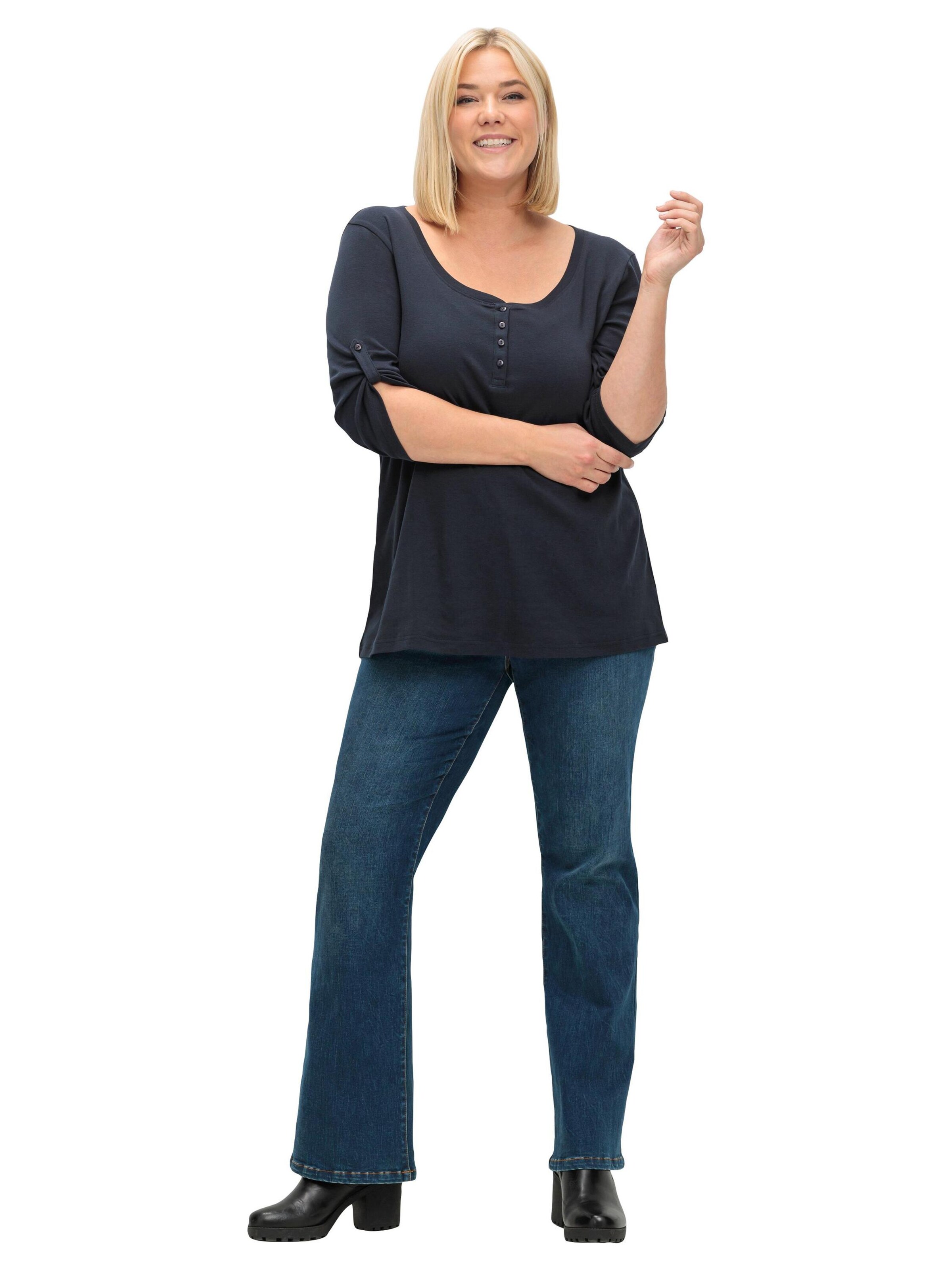 SHEEGO Футболка в Синий