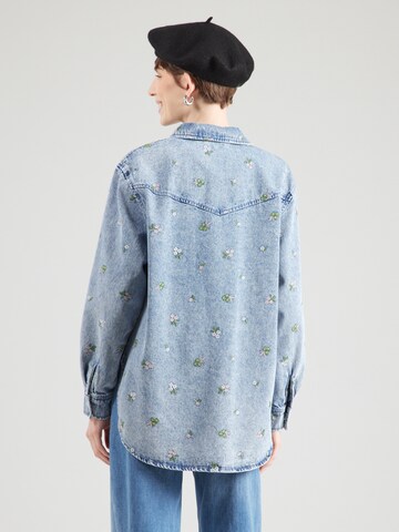 ONLY Blus 'ONLVera' i blå