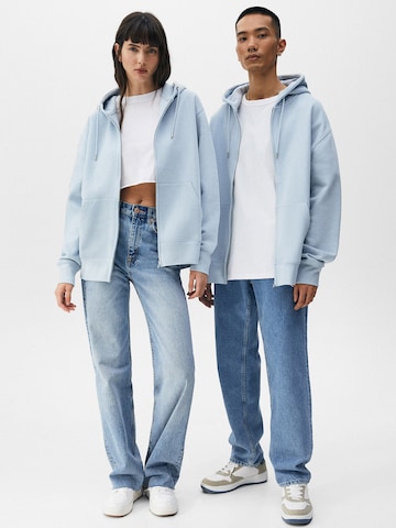 Pull&Bear Mikina – modrá