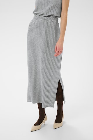 CULTURE - Falda 'Koba' en gris: frente