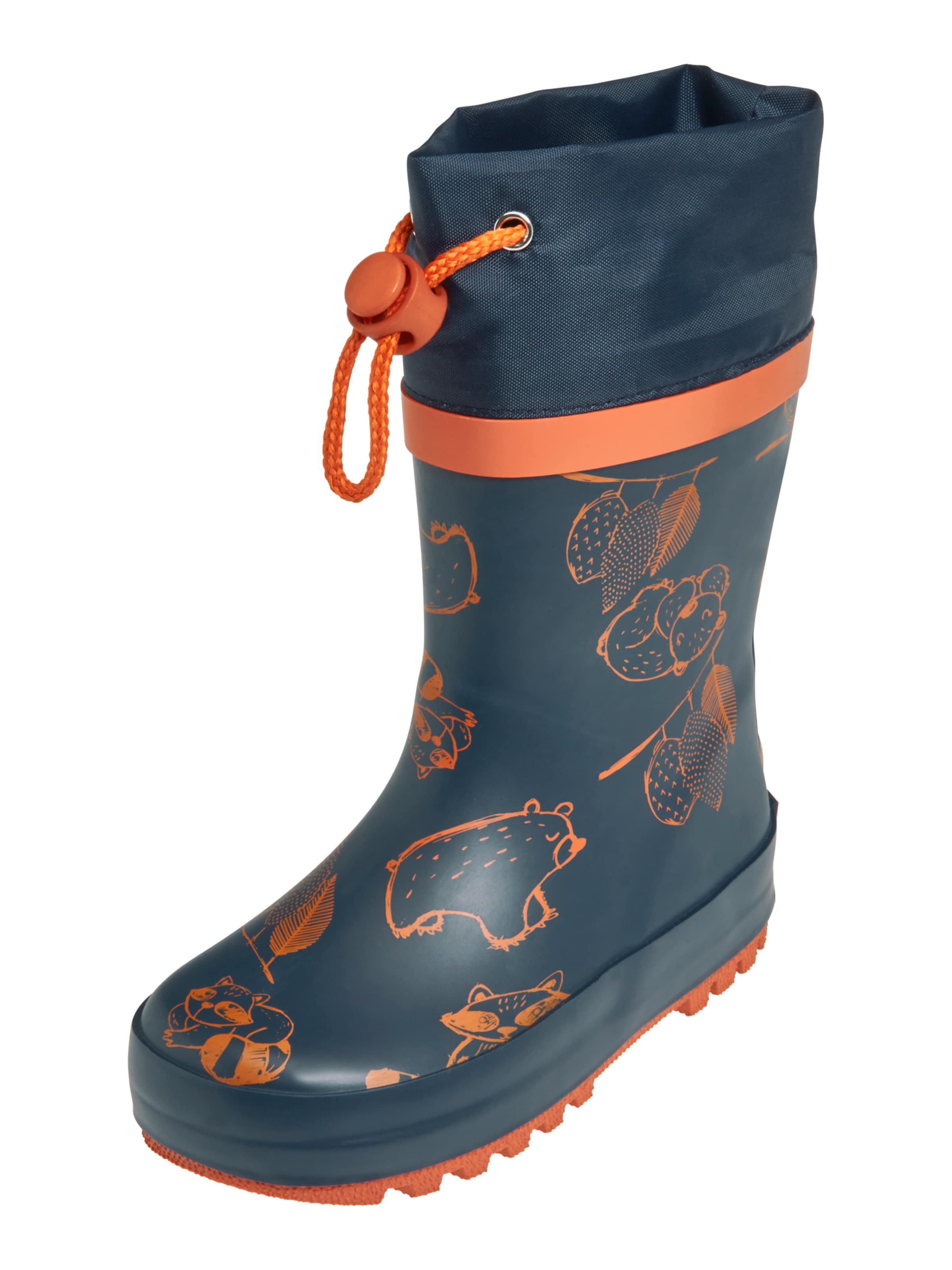 PLAYSHOESGumene čizme 'Bär' - plava boja: prednji dio