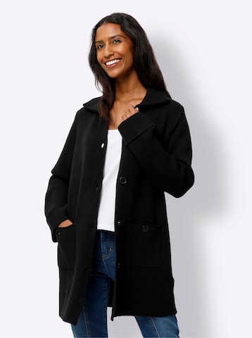 heine Pletena jopa | črna barva: sprednja stran