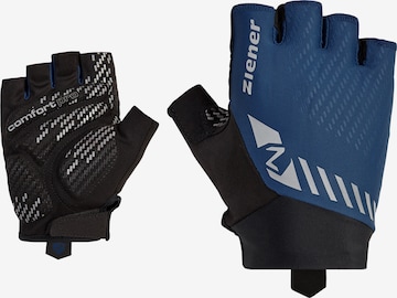 ZIENER Athletic Gloves 'Costy' in Blue: front