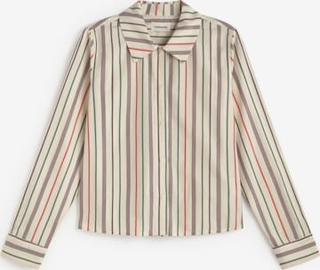 Thinking MU Bluse ' DUNA ' in Weiß: Vorderseite