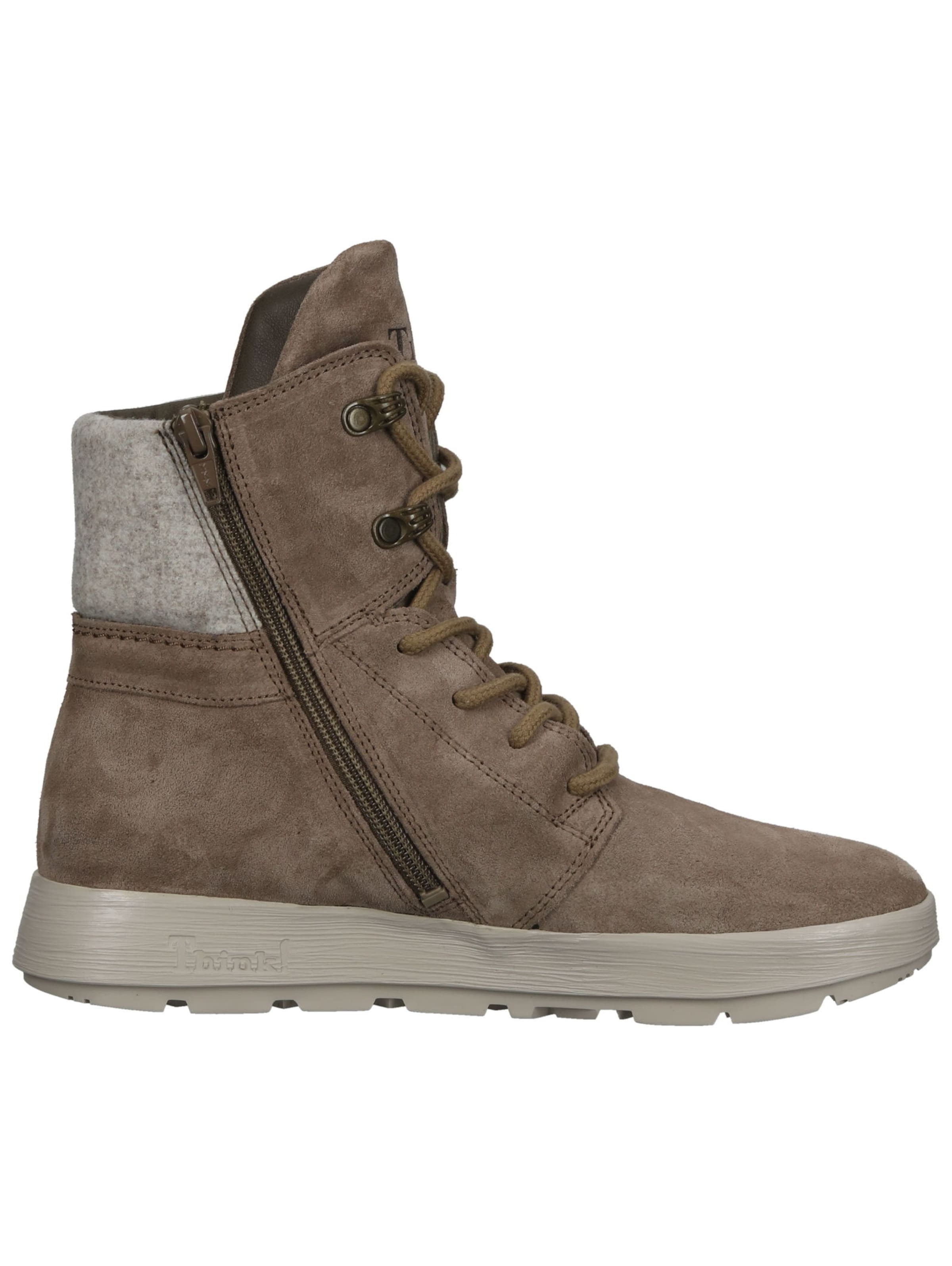 Bottines à lacets THINK! en marron