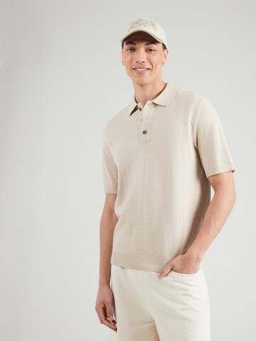 Pull-over 'ONSLOUI' Only & Sons en beige : devant