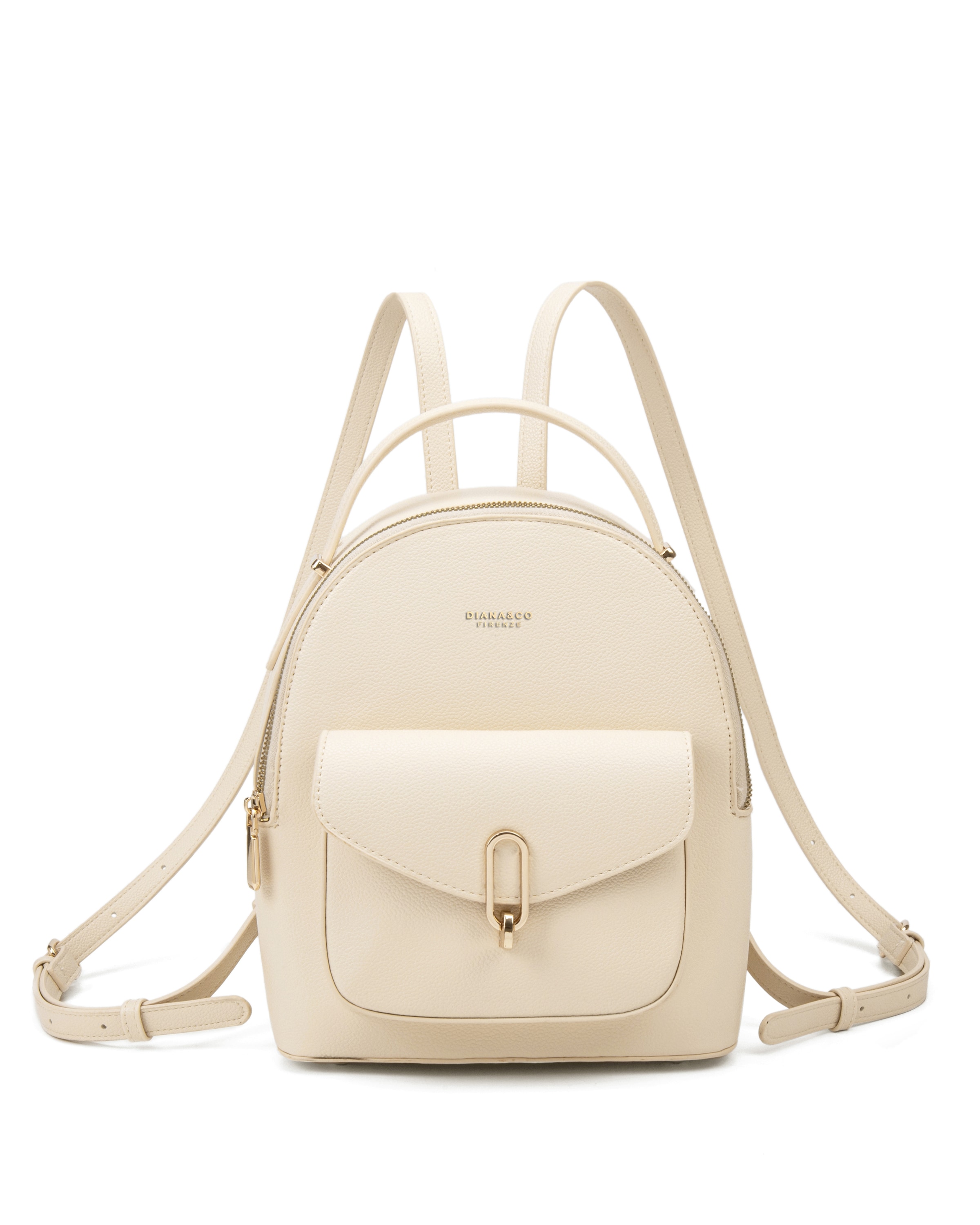 Diana&Co. Rucksack in Beige: Vorderseite
