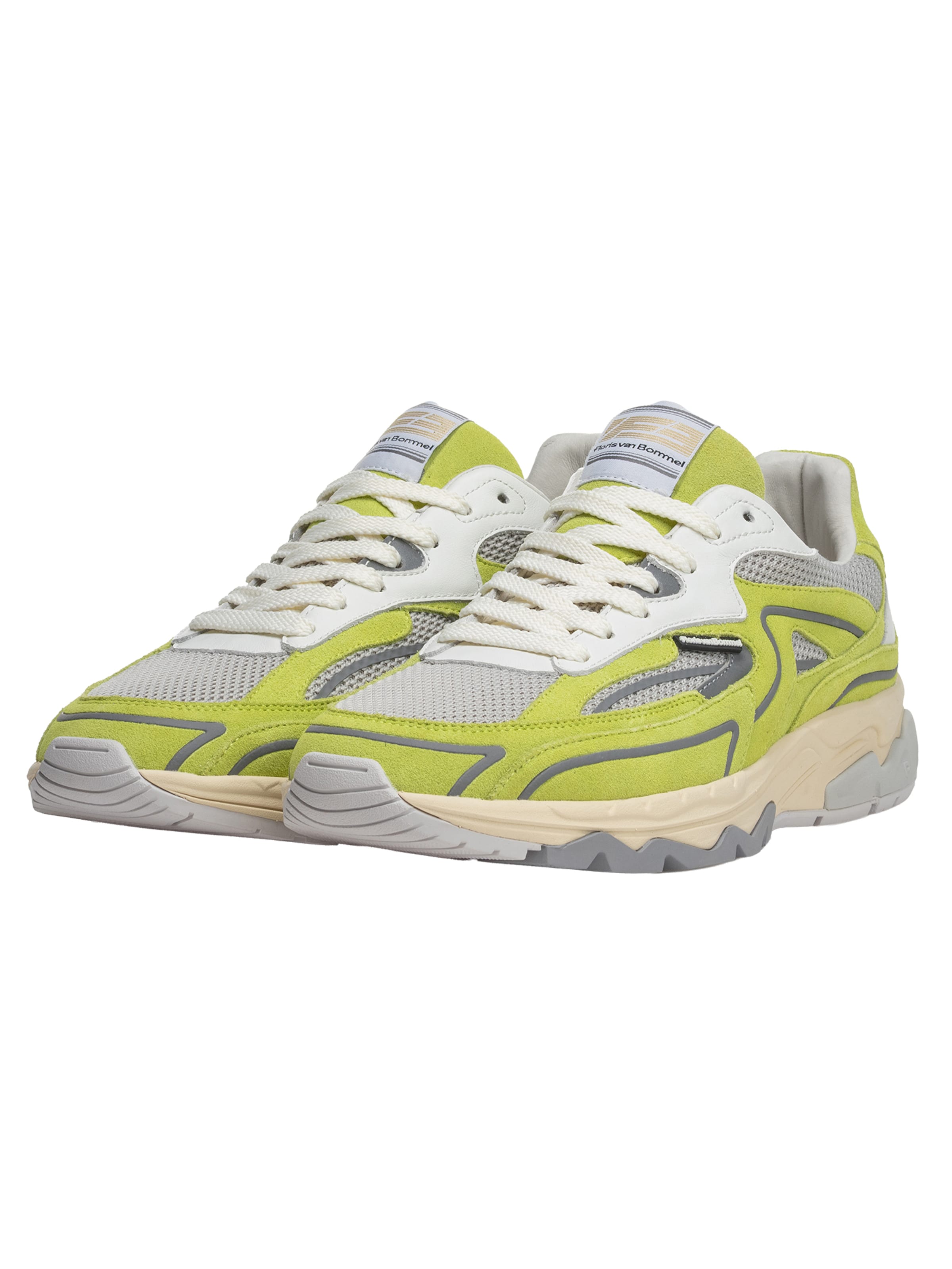 Floris van Bommel Sneakers laag 'DE REZER 02' in Groen