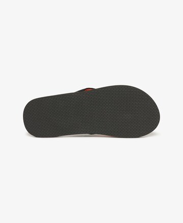 Superdry T-Bar Sandals in Black