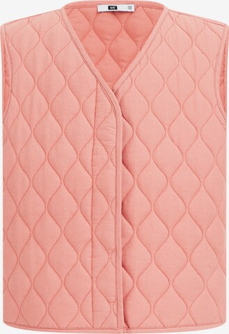 WE Fashion Bodywarmer in Roze: voorkant