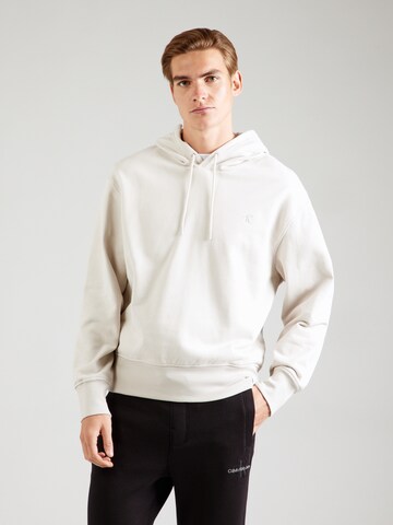 Calvin Klein Jeans Majica | siva barva: sprednja stran