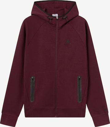 Veste de survêtement Champion Authentic Athletic Apparel en rouge : devant