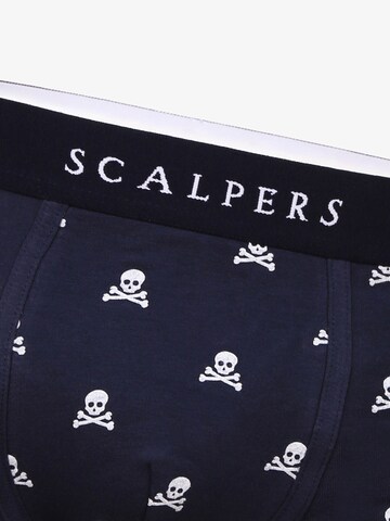 Boxers 'Just Skull' Scalpers en bleu