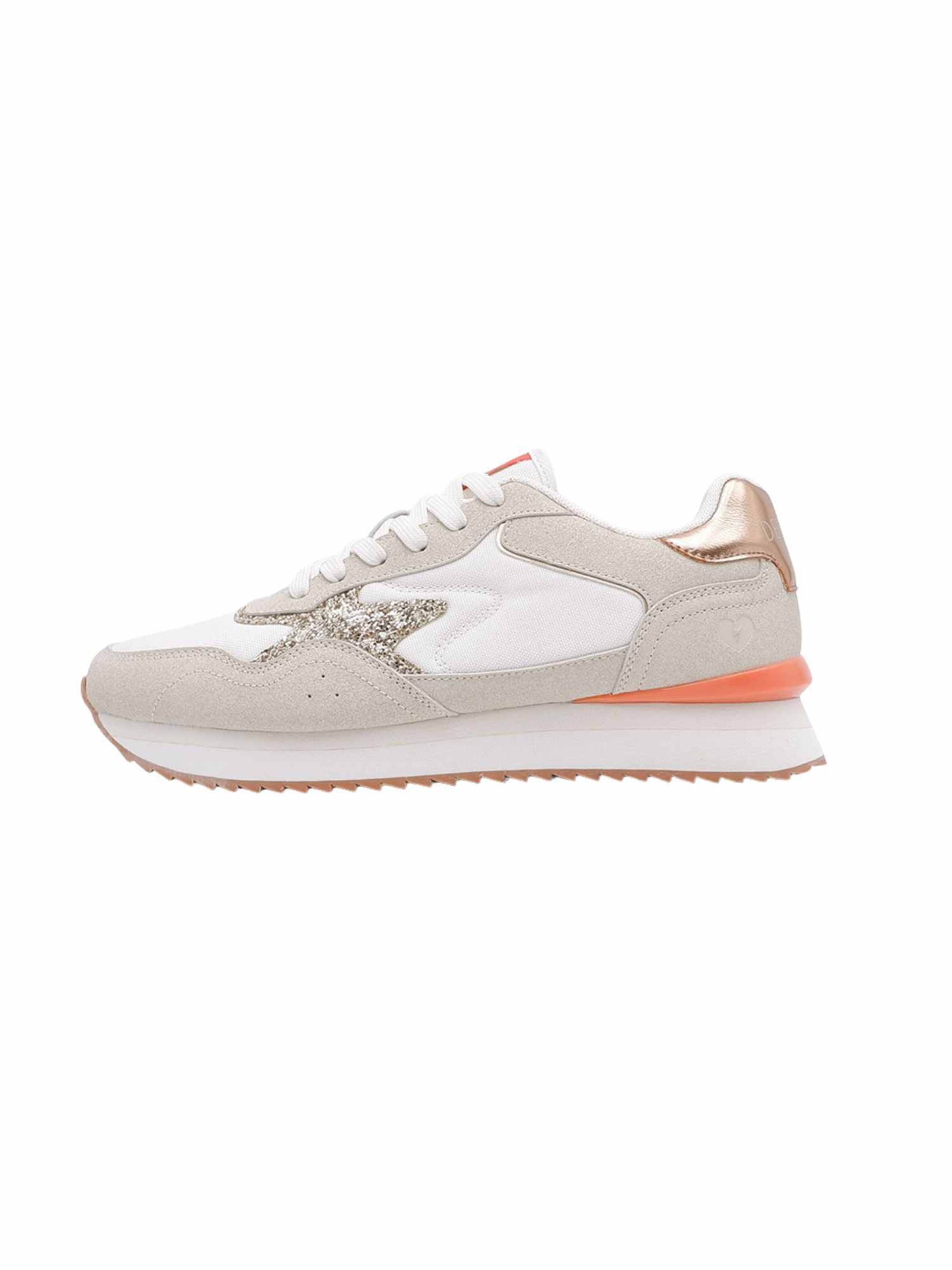 Baskets basses 'Dolly' Deeluxe en beige