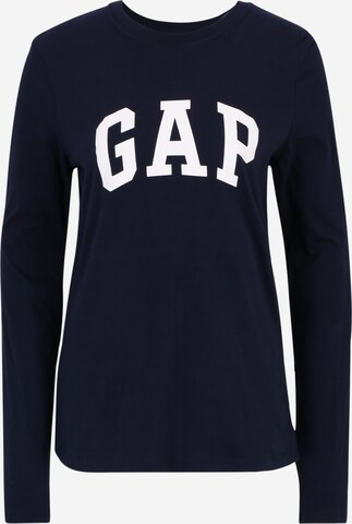 Gap Tall Shirt in Blauw: voorkant